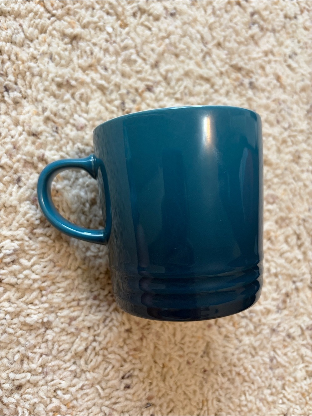 Le Creuset Teal Blue Stoneware Mug